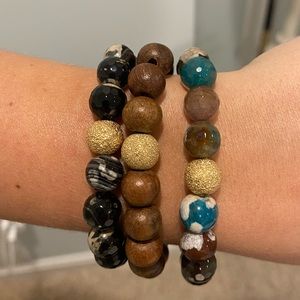 Sisco Berluti Stack- brown & black